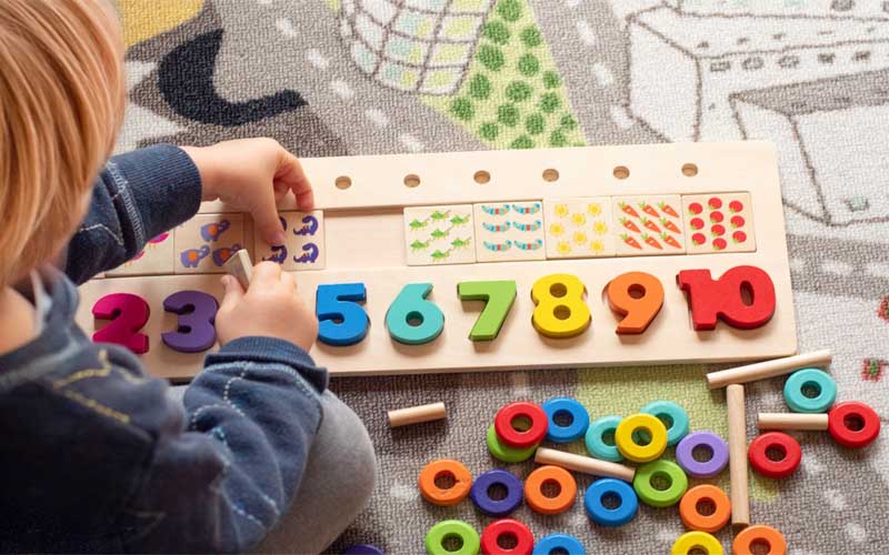 یادگیری کودک در بازی